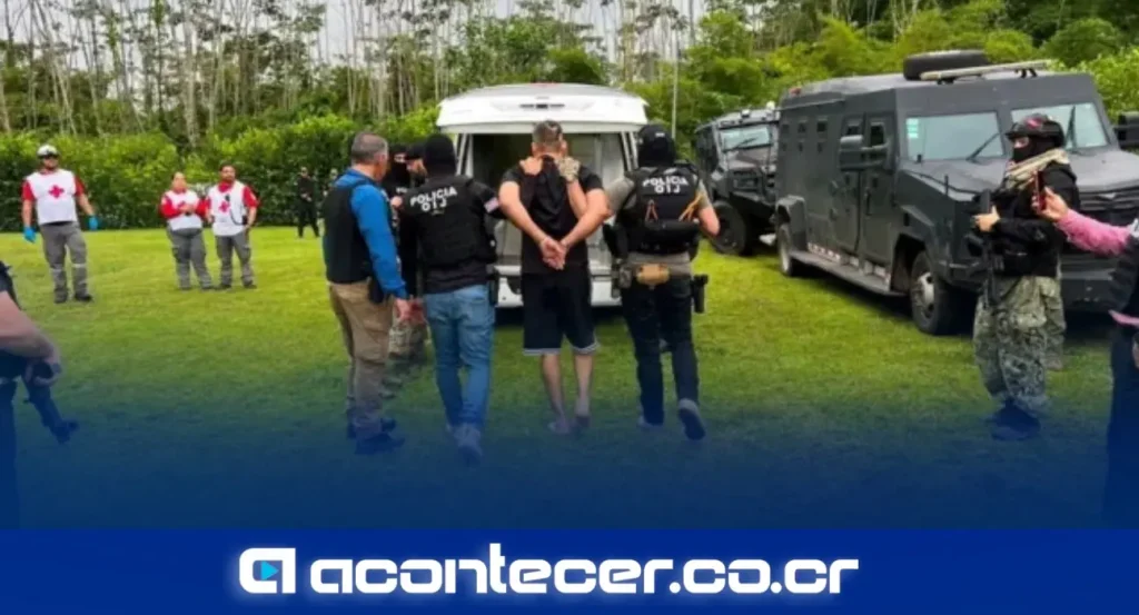 Fachada del Tribunal Penal de Pococí, donde se decidió revocar las medidas de máxima seguridad contra Alejandro Arias Monge alias Diablo.