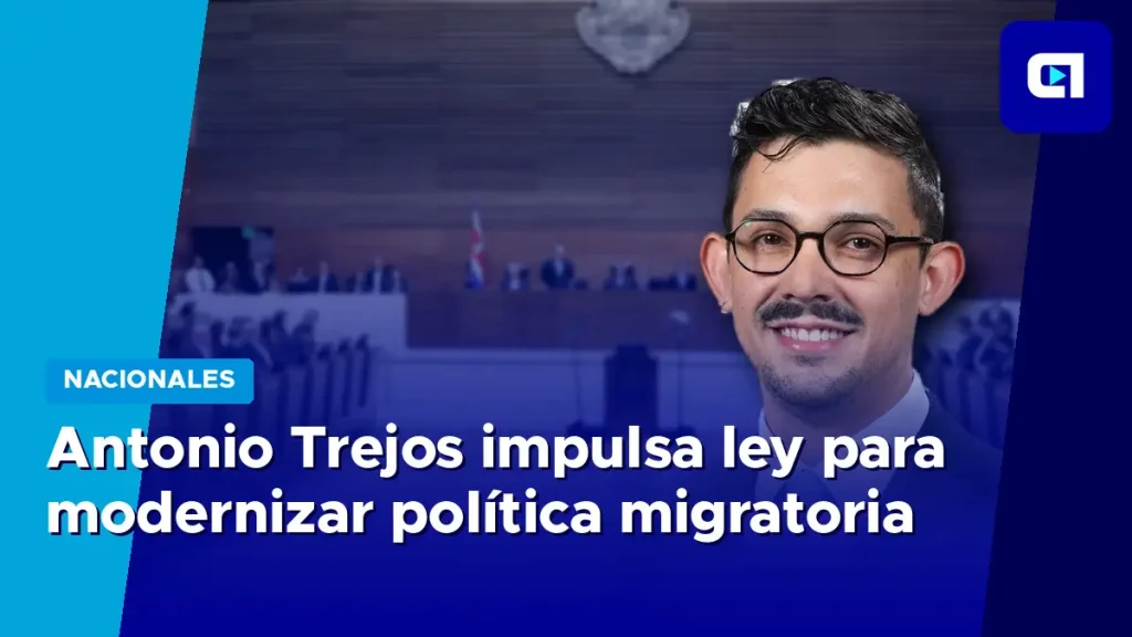 Diputado Antonio Trejos Mazariegos del Frente Amplio presenta proyecto de ley migratoria en la Asamblea Legislativa