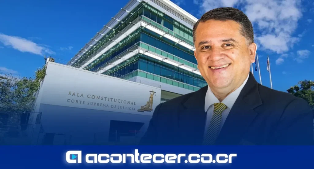 Boris Molina, abogado, durante sus declaraciones sobre la denuncia por prevaricato contra magistrados de la Sala Constitucional