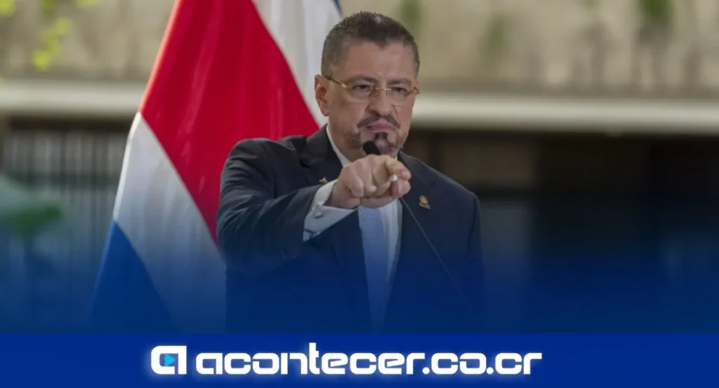 Rodrigo Chaves Robles, ministro de Hacienda, durante actividad pública en Costa Rica