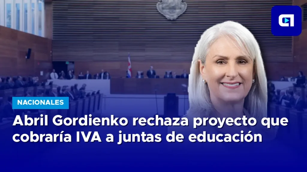 Diputada Abril Gordienko López del PUSC durante intervención en la Asamblea Legislativa sobre el proyecto de IVA a organizaciones comunales