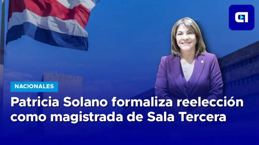 Patricia Solano, presidenta de la Sala Tercera, formaliza su solicitud de reelección como magistrada ante la Asamblea Legislativa