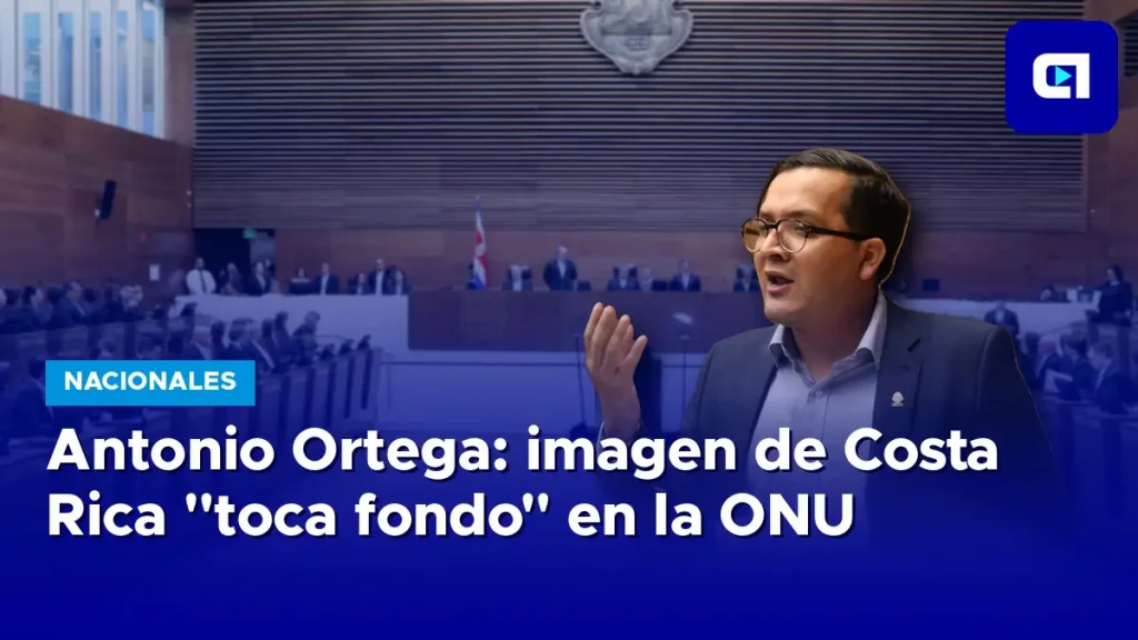 Antonio Ortega Gutiérrez, exdiputado del Frente Amplio, critica discurso de Costa Rica ante la ONU
