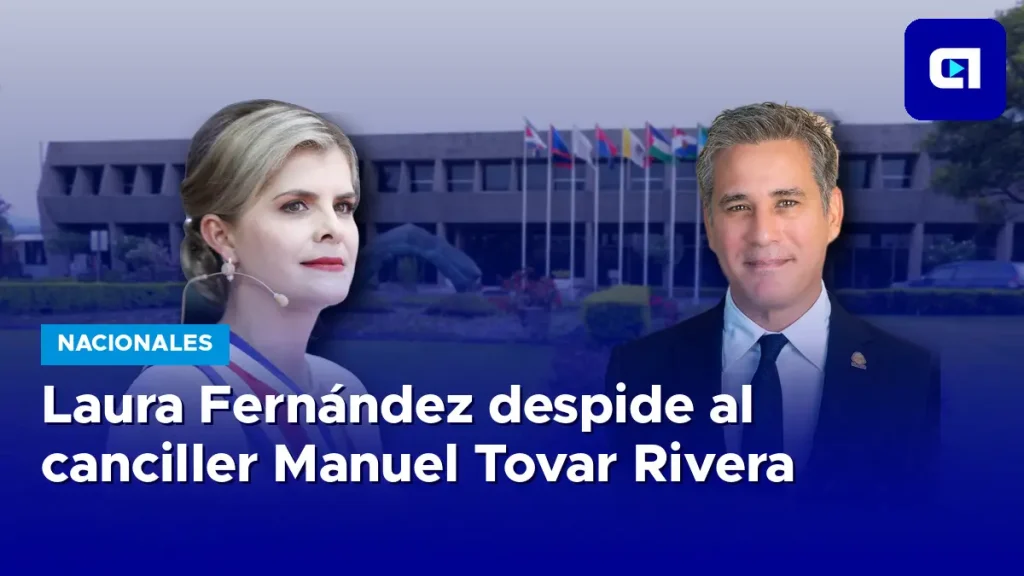 Manuel Tovar Rivera, excanciller de Costa Rica, durante su gestión en la Casa Amarilla