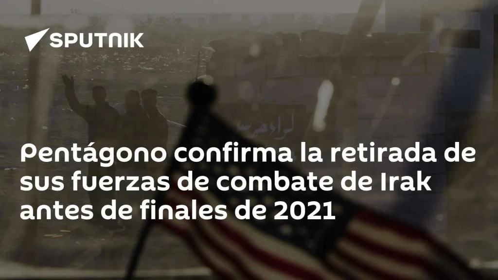 Soldados estadounidenses abandonan base militar en Irak durante la retirada final del 30 de septiembre de 2026 (Foto: noticiaslatam.lat)