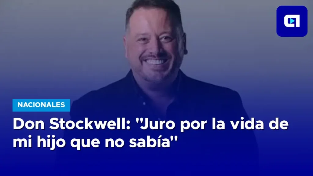 Don Stockwell durante su declaración indagatoria ante el Ministerio Público por la investigación de presunta legitimación de capitales