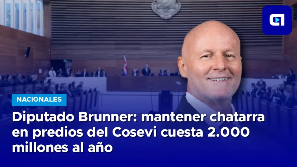 Diputado Stephan Brunner: mantener chatarra en predios del Cosevi cuesta 2.000 millones al año