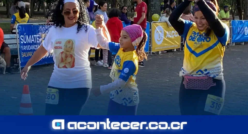 Mayra Peraza, gerente general de ALCCI, durante el anuncio de la sexta edición de la Carrera/Caminata Pasos de Oro 2026 en La Sabana