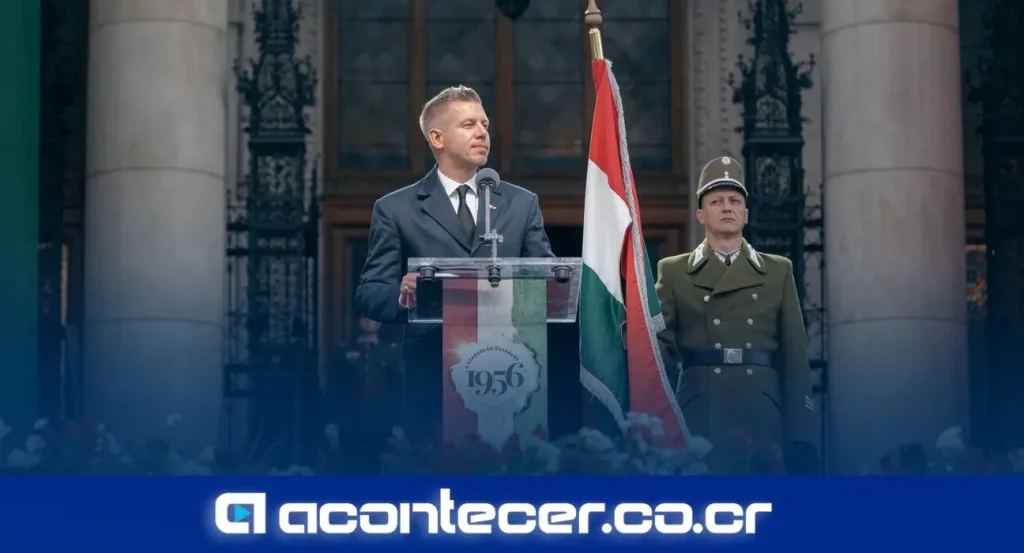 Conmemoración en Budapest de los 70 años de la Revolución húngara de 1956