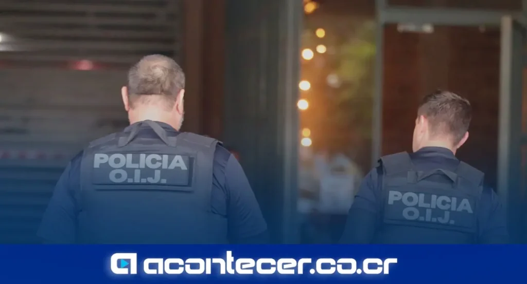 Agentes del OIJ detienen en vía pública de San Marcos de Tarrazú a hombre que retó a pelear al ministro Gabriel Aguilar Vargas