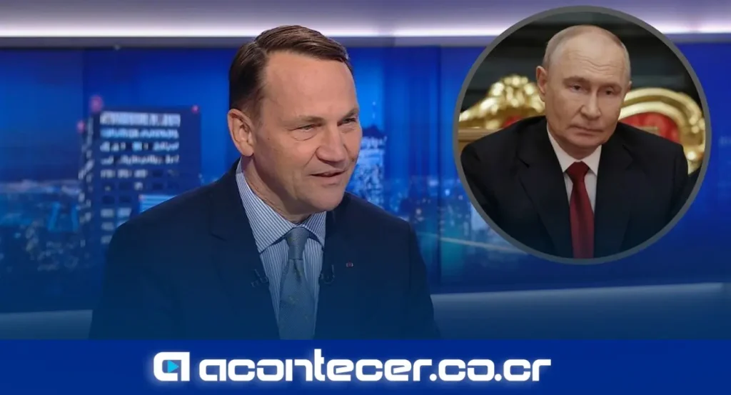 Canciller de Polonia pide presionar a Rusia y no a Ucrania para terminar la guerra