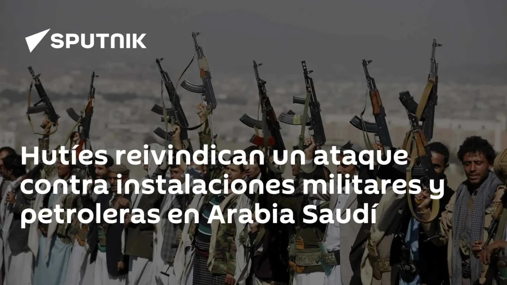 Yahya Saree, portavoz militar de Ansarallah, durante una declaración sobre el ataque con misiles balísticos contra un convoy militar saudí cerca del Aeropuerto Internacional de Adén (Foto: noticiaslatam.lat)